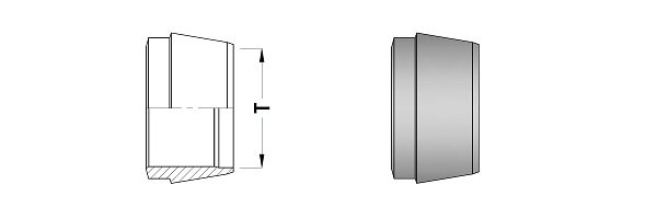 Pipe Gauge 90° Syphon Main View