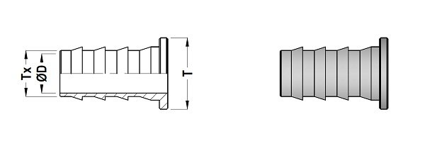 Pipe Gauge 90° Syphon Main View